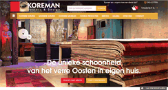 Desktop Screenshot of koremanmaastricht.nl